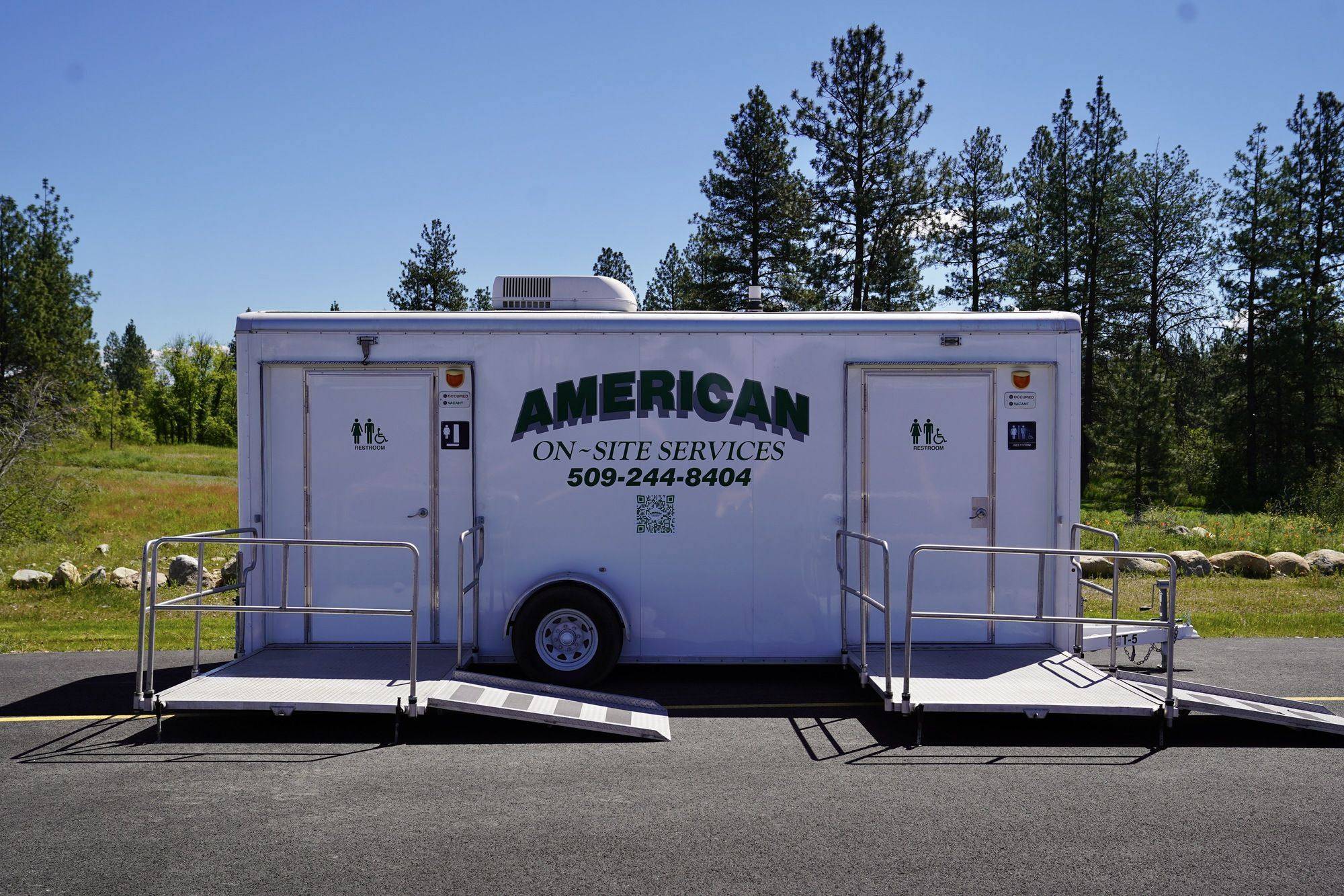 T-5 Two Stall ADA Trailer