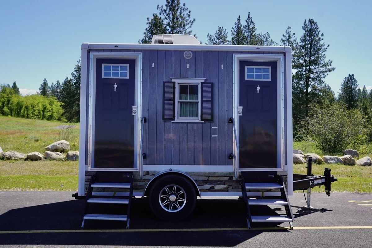 T-18 Two Stall Tiny Home Trailer